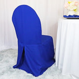 Polyester Banquet Chair Cover Royal Blue