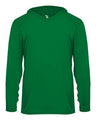 Badger Youth B-Core Long Sleeve Hooded T-Shirt