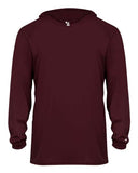 Camiseta con capucha de manga larga B-Core para jóvenes