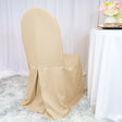 Polyester Banquet Chair Cover Champagne