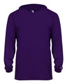 Badger Youth B-Core Long Sleeve Hooded T-Shirt