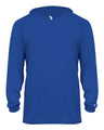 Badger Youth B-Core Long Sleeve Hooded T-Shirt