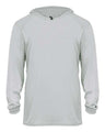 Badger Youth B-Core Long Sleeve Hooded T-Shirt