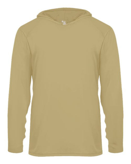 Badger Youth B-Core Long Sleeve Hooded T-Shirt