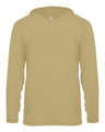 Badger Youth B-Core Long Sleeve Hooded T-Shirt