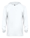 Badger Youth B-Core Long Sleeve Hooded T-Shirt
