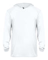 Badger Youth B-Core Long Sleeve Hooded T-Shirt