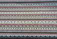 Razzmatazz Stripe Purple Chenille Tapestry Upholstery Fabric - Purple, Vertical Stripes, 56" Width (1 Yard)