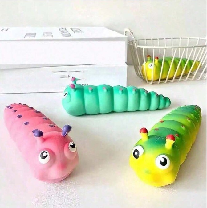 Stretchy Sand Caterpillars Safe &amp; Non-Toxic