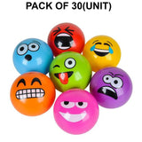 Inflatable Emoji Balls Assorted Colors