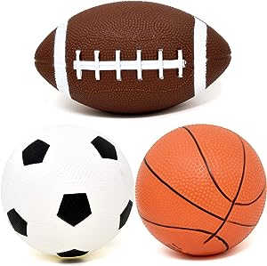 Rubber Sports Balls Durable Construction