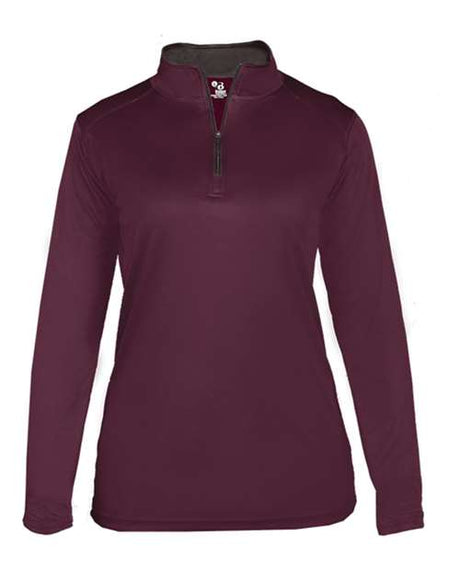 Badger Women's B-Core Quarter-Zip Pullover
