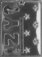 Letters Y-Z-!-?-Stars Chocolate Mold - LPL008