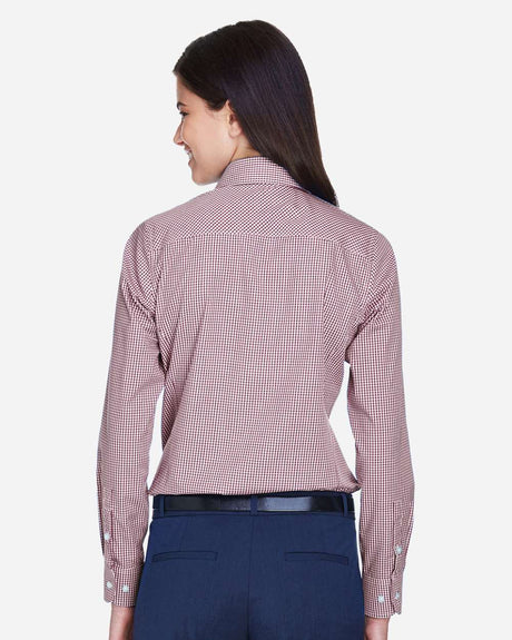 Devon & Jones® Women's Gingham Check Dress Shirt