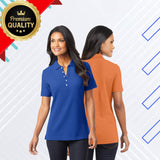 Port Authority® Ladies EZCotton Pique Polo