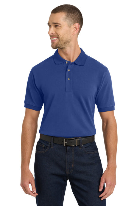 Port Authority® Heavyweight Cotton Pique Polo