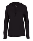 Badger Women's B-Core Long Sleeve Hooded T-Shirt