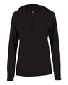 Badger Women's B-Core Long Sleeve Hooded T-Shirt