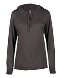 Badger Women's B-Core Long Sleeve Hooded T-Shirt