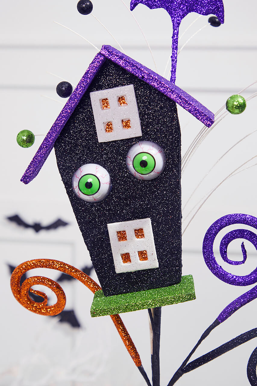 30” Glitter Eye House Bat Spray