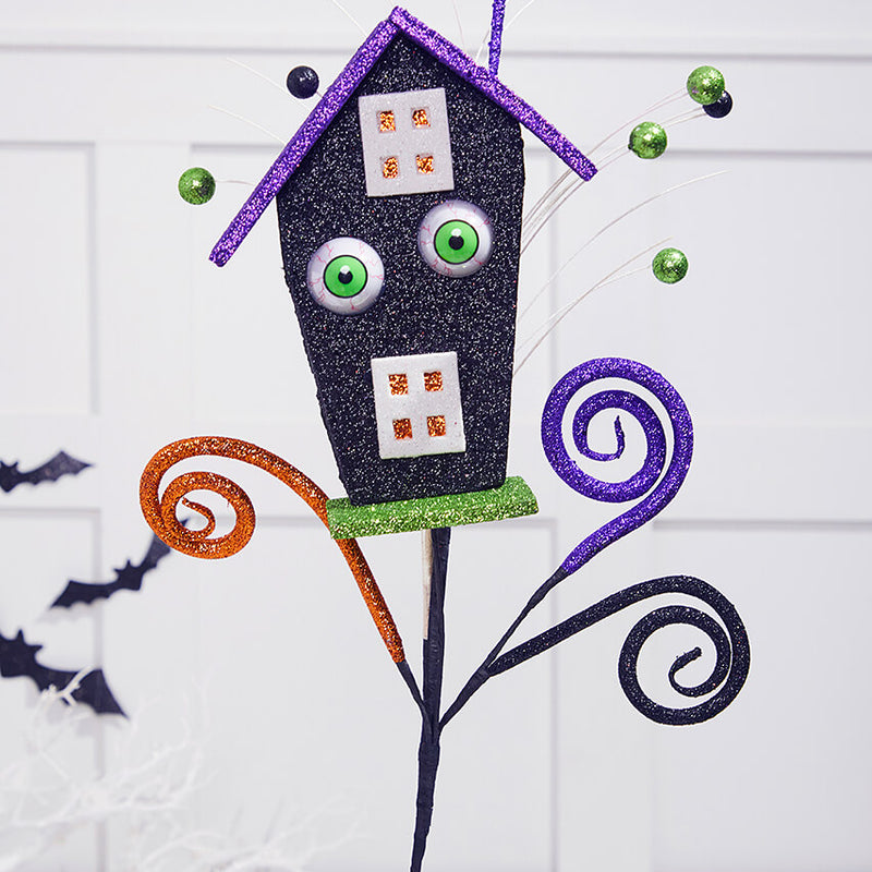 30” Glitter Eye House Bat Spray