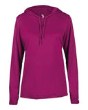 Camiseta B-Core con capucha y manga larga para mujer