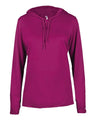 Badger Women's B-Core Long Sleeve Hooded T-Shirt