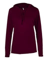 Badger Women's B-Core Long Sleeve Hooded T-Shirt
