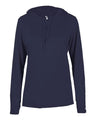 Badger Women's B-Core Long Sleeve Hooded T-Shirt