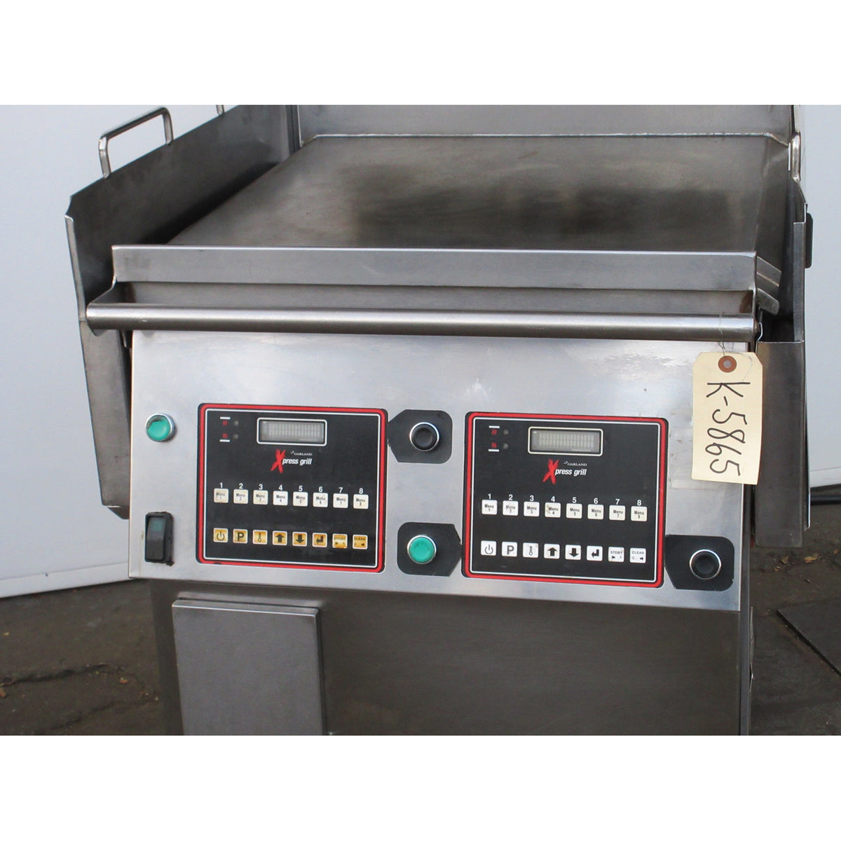 Garland XG24 Clamshell Griddle Two-Sided, Gas, Used Excellent Condition