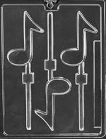 Music Note Lolly Chocolate Mold - LPJ005