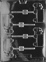 Truck Lolly Chocolate Mold - LPJ022