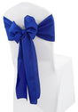 Polyester Chair Sash Sample Royal Blue