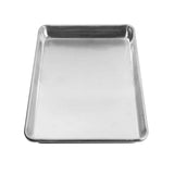 18" x 13" Half Size Sheet Pan 18 Gauge Aluminum Closed Bead Rim