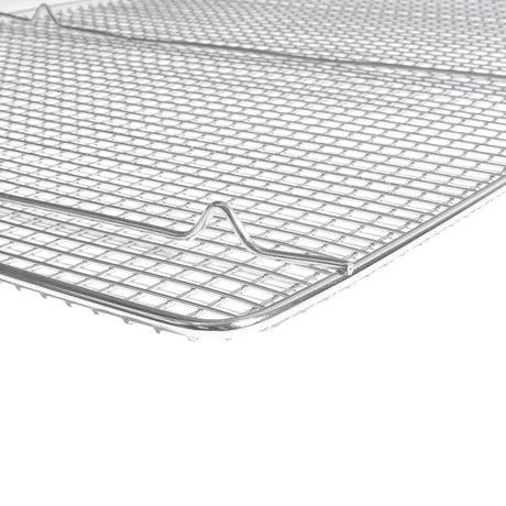 Chrome Plated Wire Pan Grate 24 x 16 Full Size