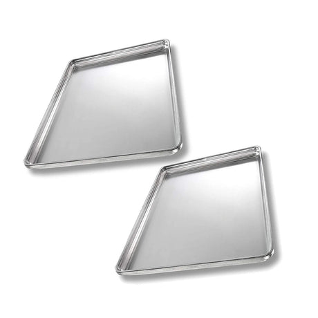 18" x 13" x 1" Half Size Bun Pan 18 Gauge Aluminum StayFlat Concave Bottom