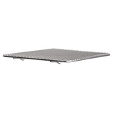 Small Stainless Rectangular Wire Pan Grate with Feet 8 x 10 Inches