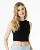 BELLA + CANVAS® Women's Micro Rib Muscle Crop Tank - 1013