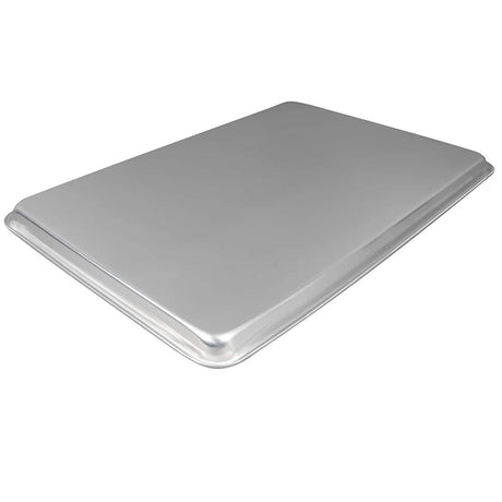 26" x 18" Full Size Sheet Pan 12 Gauge Aluminum Open Bead Heavy-Duty Design