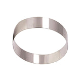 Round Stainless Steel Pastry Ring 4.25" Diameter