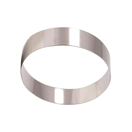 Round Stainless Steel Pastry Ring 4.25" Diameter