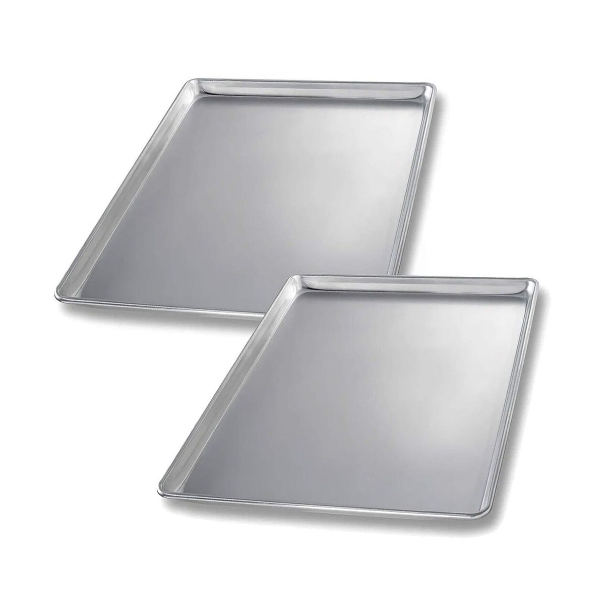 Three Quarter Size Sheet Pan 22" x 16" x 1" Reinforced Rim Bakeware 18 Gauge Aluminum