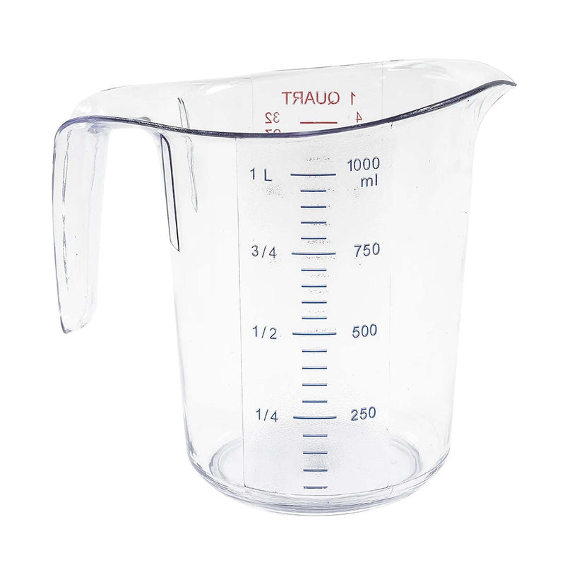 1 Qt Measuring Cup Clear Polycarbonate Stackable Design
