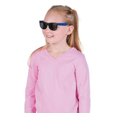Kids Neon & Black Plastic Nomad Sunglasses – 5", 12 Pc