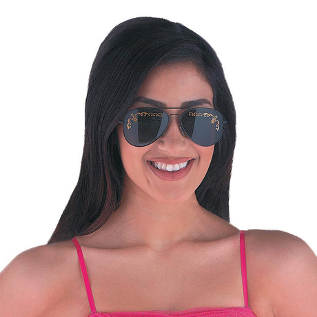 Timeless Glamour Aviator Sunglasses Set – Pack of 12
