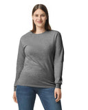 Gildan Heavy Cotton Long Sleeve T-Shirt – Classic Fit 100% Cotton Crewneck