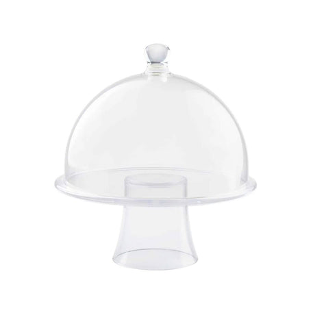 Clear Round Cake Dome Cover SAN Plastic