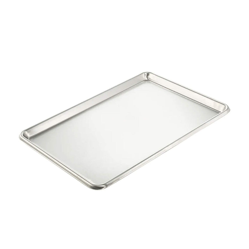 13" x 18" Full Size Sheet Pan 20 Gauge 18/8 Stainless Steel Open Bead Design