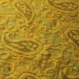 Passion Paisley Nylon Spandex Fabric - Assorted Colors, Paisley Lace, 58/60" Width (1 Yard)