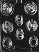 Hats Assortment Chocolate Mold - LPD024